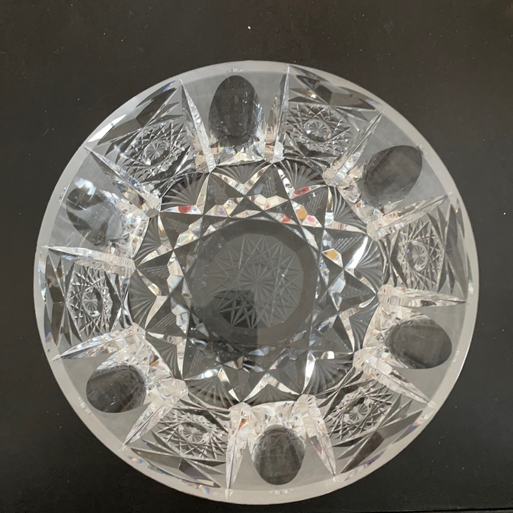 100 year old cut glass bowl